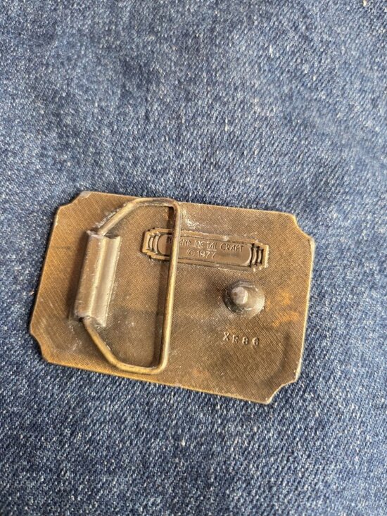 Adams Express Company by Tiffany Co New York Solid Brass Belt Buckle main image 4